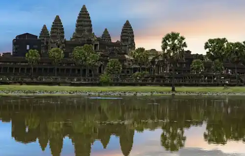 Cambodia airport visa immigration checkpoint