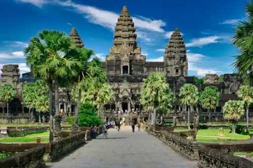 Angkor Wat temple in Cambodia